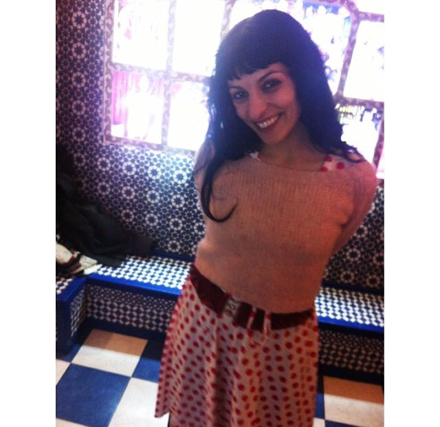 roser amills visita el bagdad de barcelona