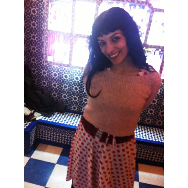 roser amills visita el bagdad de barcelona