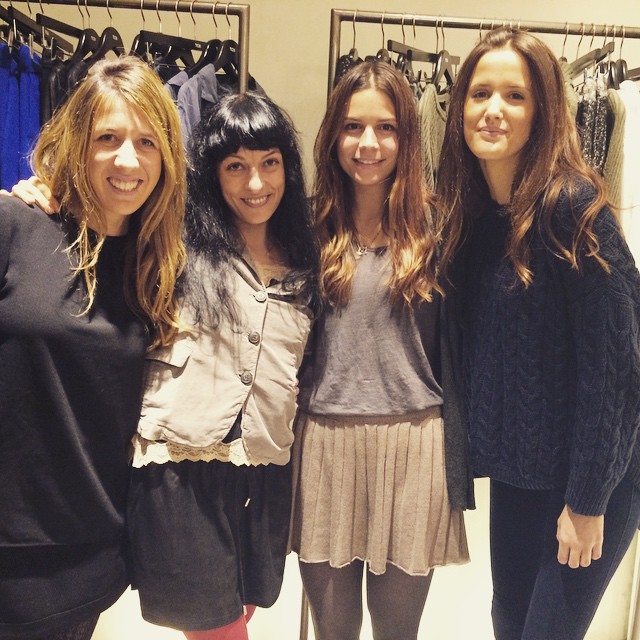 Roser amills visita la tienda TCN de barcelona