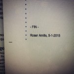 Buenos días!! He terminado la novela, ¿qué os parece esta noticia como regalo de Reyes? - Roser Amills, escritora mallorquina