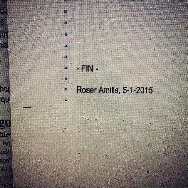 Final Novela Roser Amills 2015 Cuadernos