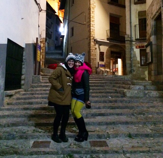 Roser Amills Amb Ines Garcia Sebastia A Morella