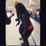 Roser Amills patinaje sobre hielo