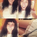 Y me he puesto juguetona :)) camisón #vintage y #sinsueño de tan contenta! :)) - Roser Amills, escritora mallorquina