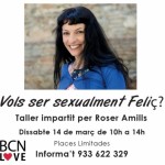 Cartel Roser Amills Taller Bcn Love