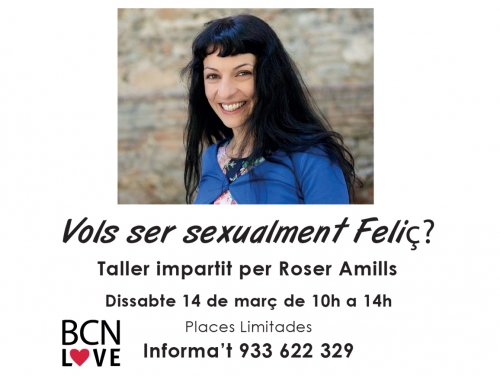 Cartel Roser Amills Taller Bcn Love