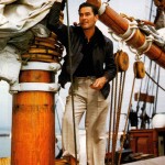 errol flynn en el zaca posado