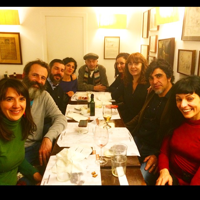 Roser amills cena canibaal con antonio beneyto