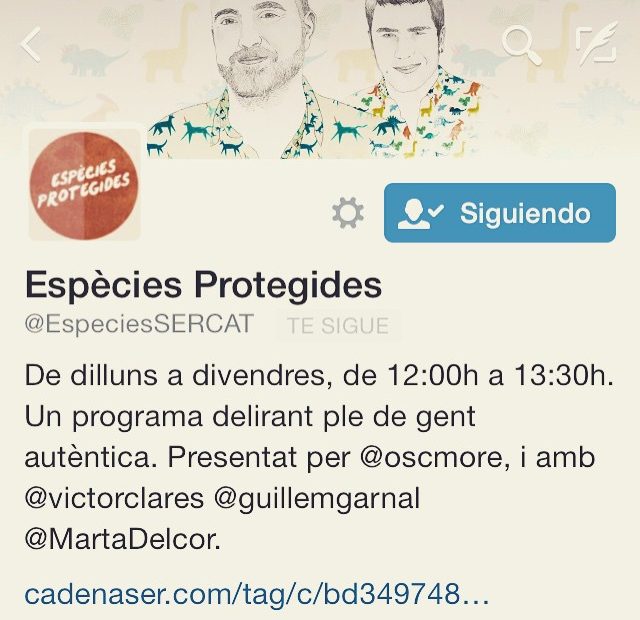 Roser Amills Entrevistada A Especies Protegides De La Ser