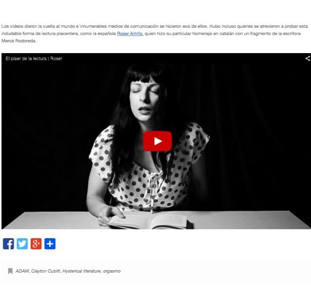 roser amills video el plaer de la lectura