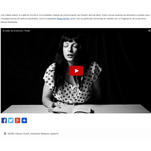 roser amills video el plaer de la lectura