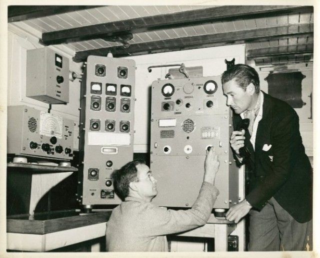 Zaca De Errol Flynn En La Sala De Maquinas