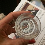 Deliciosa cata de sake #Shirakabegura "mio" sparkling durante la charla #Washoku ;)) @comerJapones un 10! - Roser Amills, escritora mallorquina
