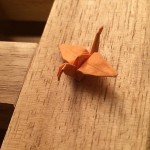 Grulla de 3 mm, regalo de mi chico ;)) - Roser Amills, escritora mallorquina