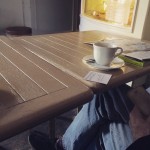 De wi-fi en wi-fi ;)) Con Víctor Amela - Roser Amills, escritora mallorquina