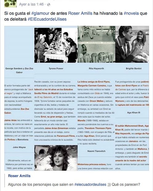 Dossier De La Novela El Ecuador De Ulises De Roser Amills