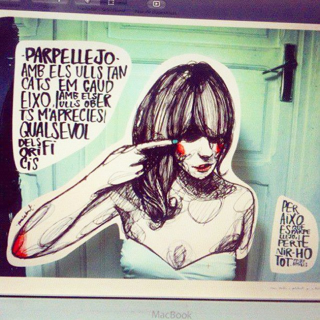 Paula Bonet ilustra un poema de Roser Amills