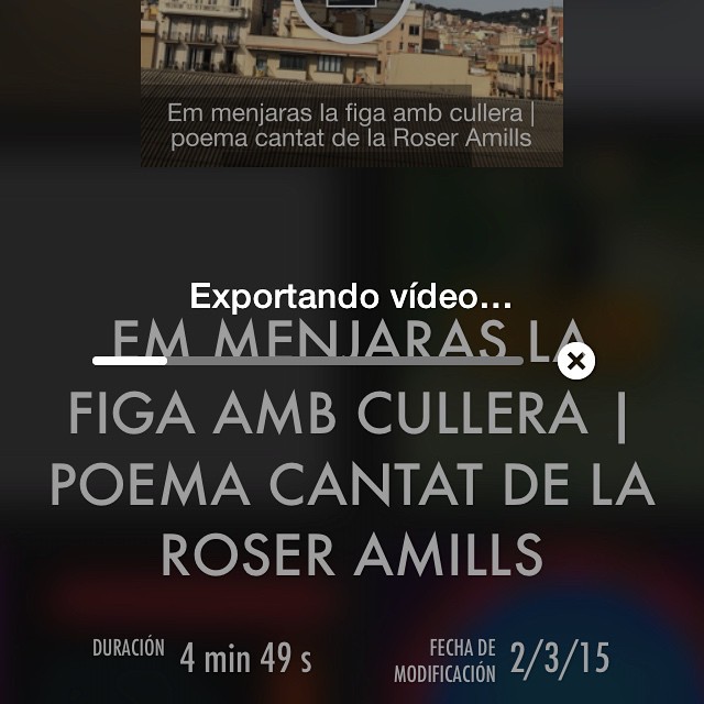 Imatge del vídeo Em menjaràs la figa amb cullera, poema cantat de Roser Amills