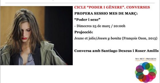 Roser Amills charla en la filmoteca con santiago dexeus