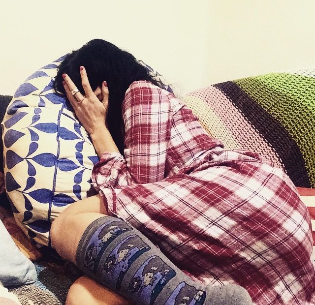 Roser Amills Dormida En Pijama