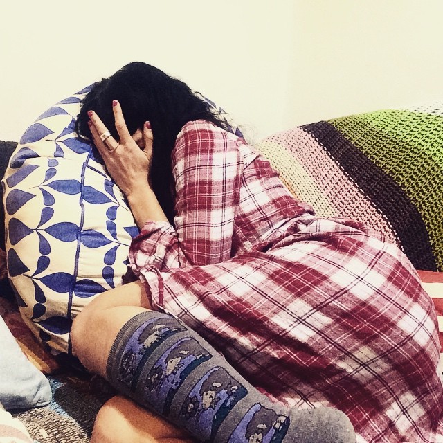 Roser Amills Dormida En Pijama