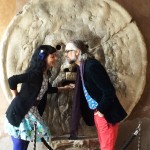 Roser Amills y Victor Amela en Roma