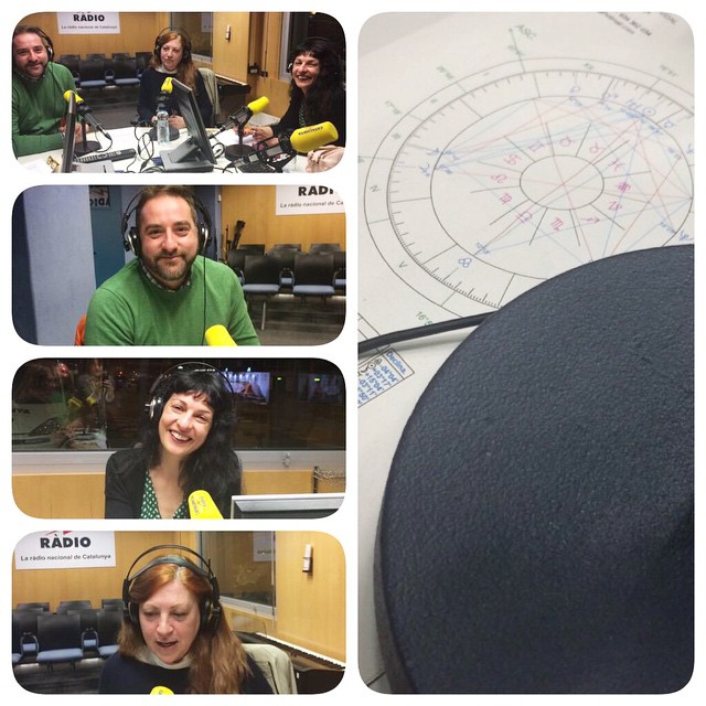 Què bé ho hem passat a @catalunyradio amb @gabrieljmartin i #helenateixidor parlant d'astrologia sexual :))