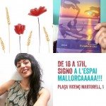 Voleu venir a veure'm a l'Espai Mallorca ?? Tenim #elecuadordeulises sobrassada i herbes!!! - Roser Amills, escritora mallorquina