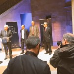 Ara, #brindisdeSantJordi al Palau Marc amb el Conseller Ferran Mascarell @cultura_cat - Roser Amills, escritora mallorquina