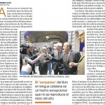 Donde escriben "editores" léase "autores", Jordi Sierra i Fabra y servidora ;)) El Periódico de hoy, p. 48 - Roser Amills, escritora mallorquina