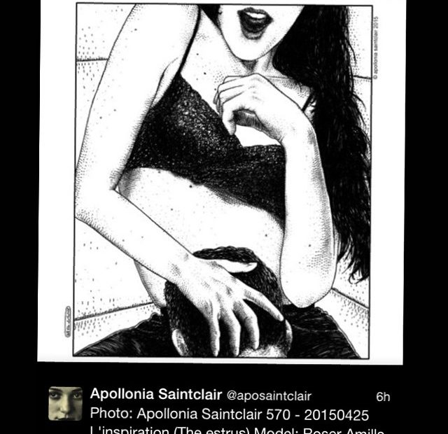 apollonia saintclair dibuja a roser amills