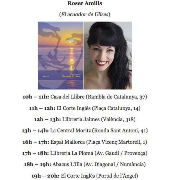 Firmas De Sant Jordi De Roser Amills 2015