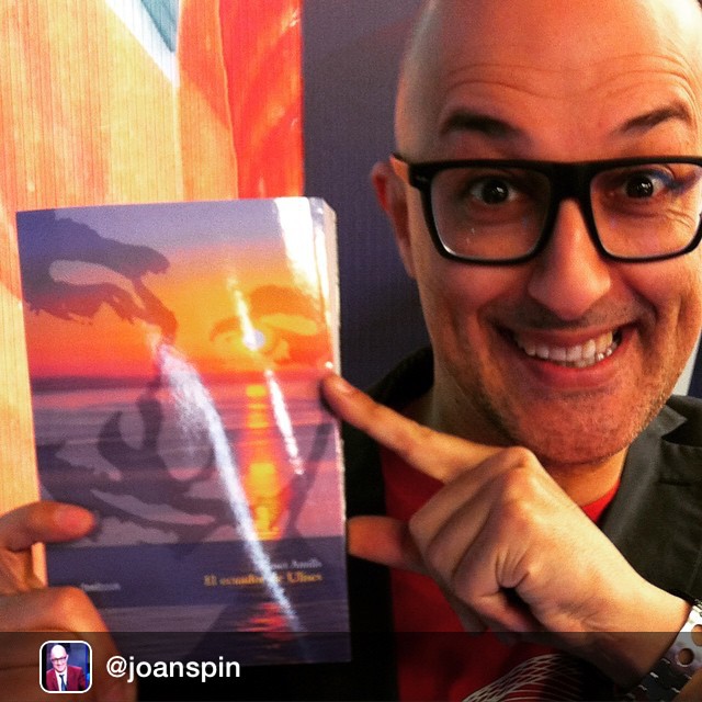 Novela El ecuador de Ulises de Roser Amills, con Joan Spin