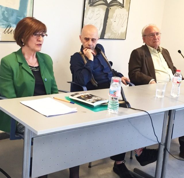 Presentacion De Antonio Beneyto En Acec Con Irene Suarez Y Joaquin Marco