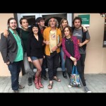 Foto de grup del collonuts maleïts meravellosos poetes que hem recitat a Sant Celoni, visca el #festivaldepoesia !! - Roser Amills, escritora mallorquina