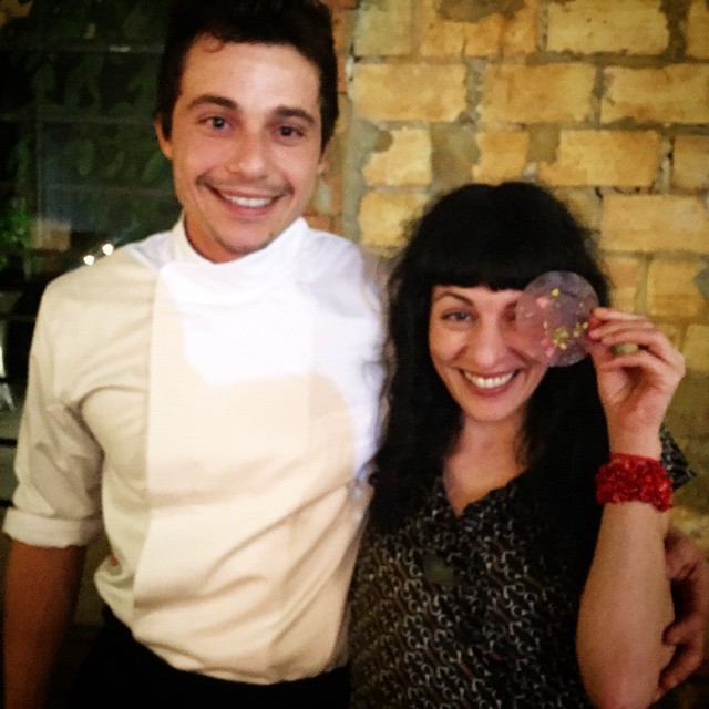 Roser Amills Cena Con Dani Alves Retaurante Alquimia Fogo Barcelona