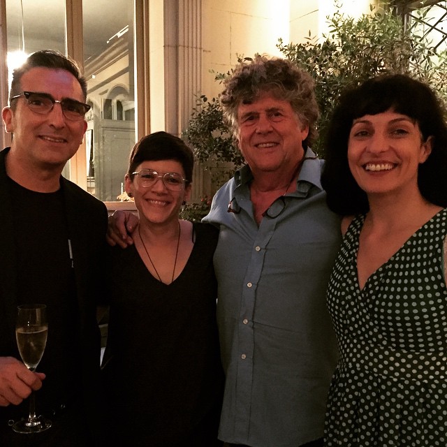 Roser Amills Con Xefo Guasch Juan Montenegro Y Alicia G Nunez