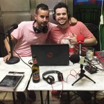 Ahora, en el #barVulcano, con @losdanko la vamos a liar ;)) - Roser Amills, escritora mallorquina