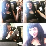 Como hoy es festivo en Barcelona, nos vamos a Madrid a trabajar :)) - Roser Amills, escritora mallorquina
