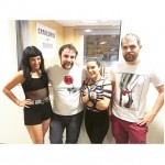 Foto post programa: @catalunyaradio bondage amb @JosepLapidario @ChiaraDiletto i @vaciatumente - Roser Amills, escritora mallorquina