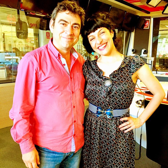 Entrevista a roser amills rne Jose antonio garcia