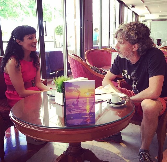 gabi rodas entrevista a roser amills sobre el ecuador de ulises para el diario de mallorca