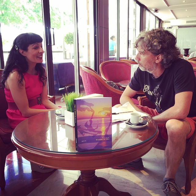 gabi rodas entrevista a roser amills sobre el ecuador de ulises para el diario de mallorca