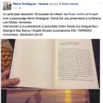 Mario Verdaguer Los Oficios Terrestres Novela De Roser Amills Presentacion