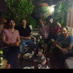 Roser Amills Con David Barba Joan Garriga Victor Amela Y Francesc Miralles