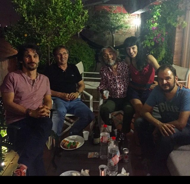 Roser Amills Con David Barba Joan Garriga Victor Amela Y Francesc Miralles