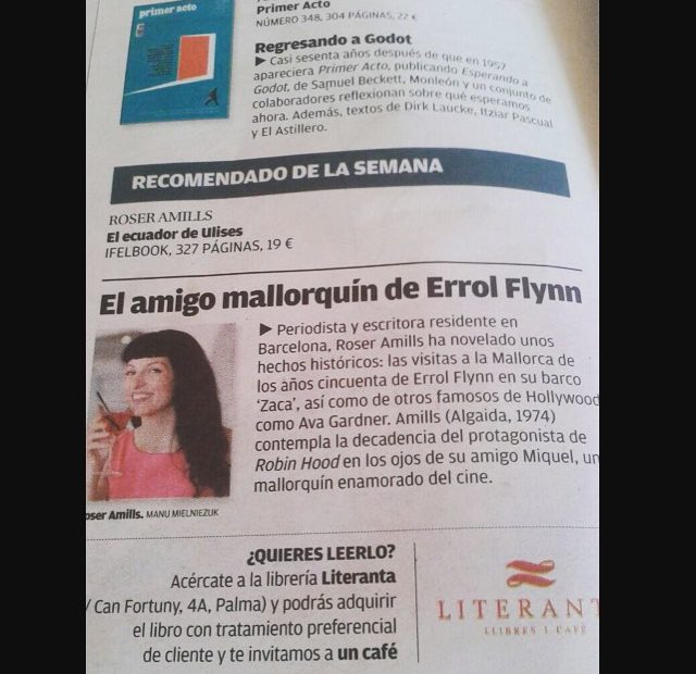 Roser Amills reseña el ecuador de ulises