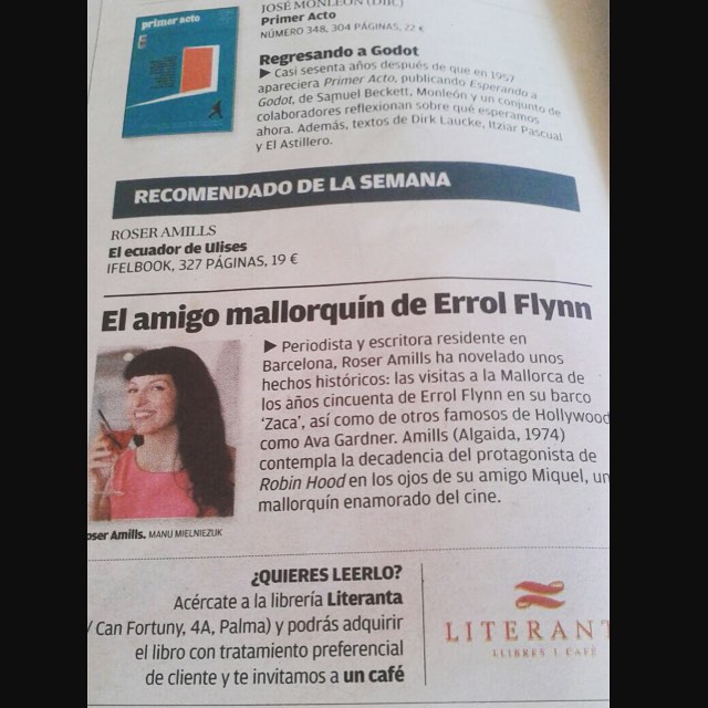 Roser Amills reseña el ecuador de ulises