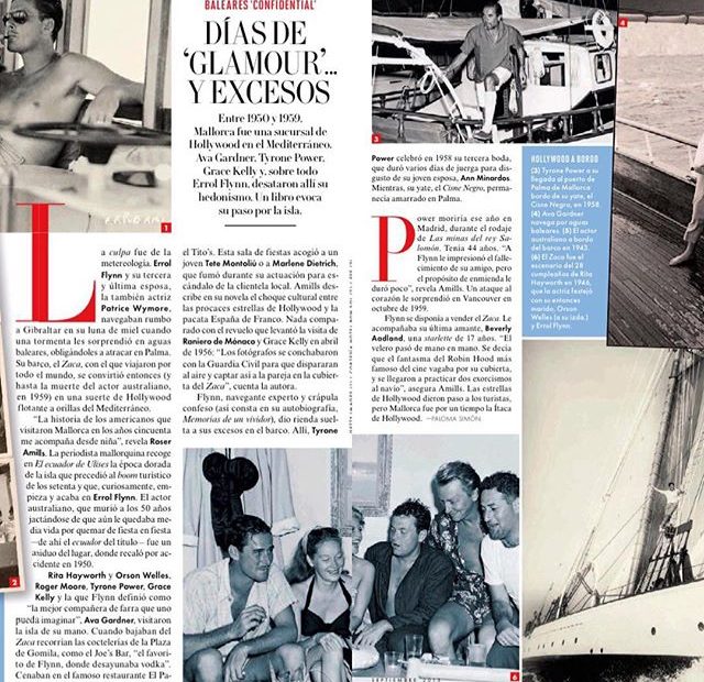 Entrevista a roser amills revista vanity fair errol flynn ecuador de ulises