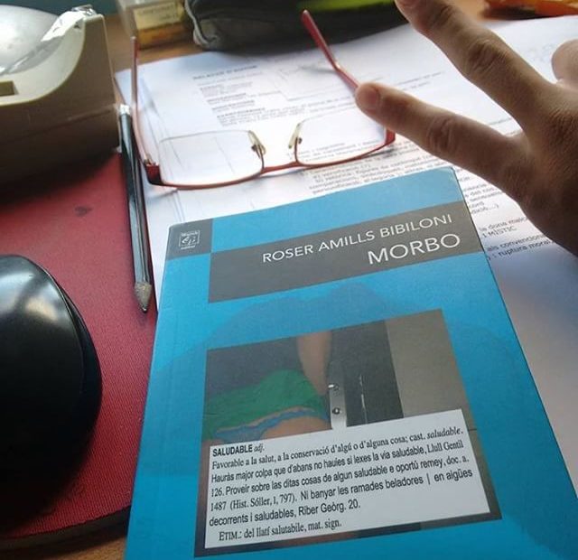 poemari Morbo de roser amills primera edicio